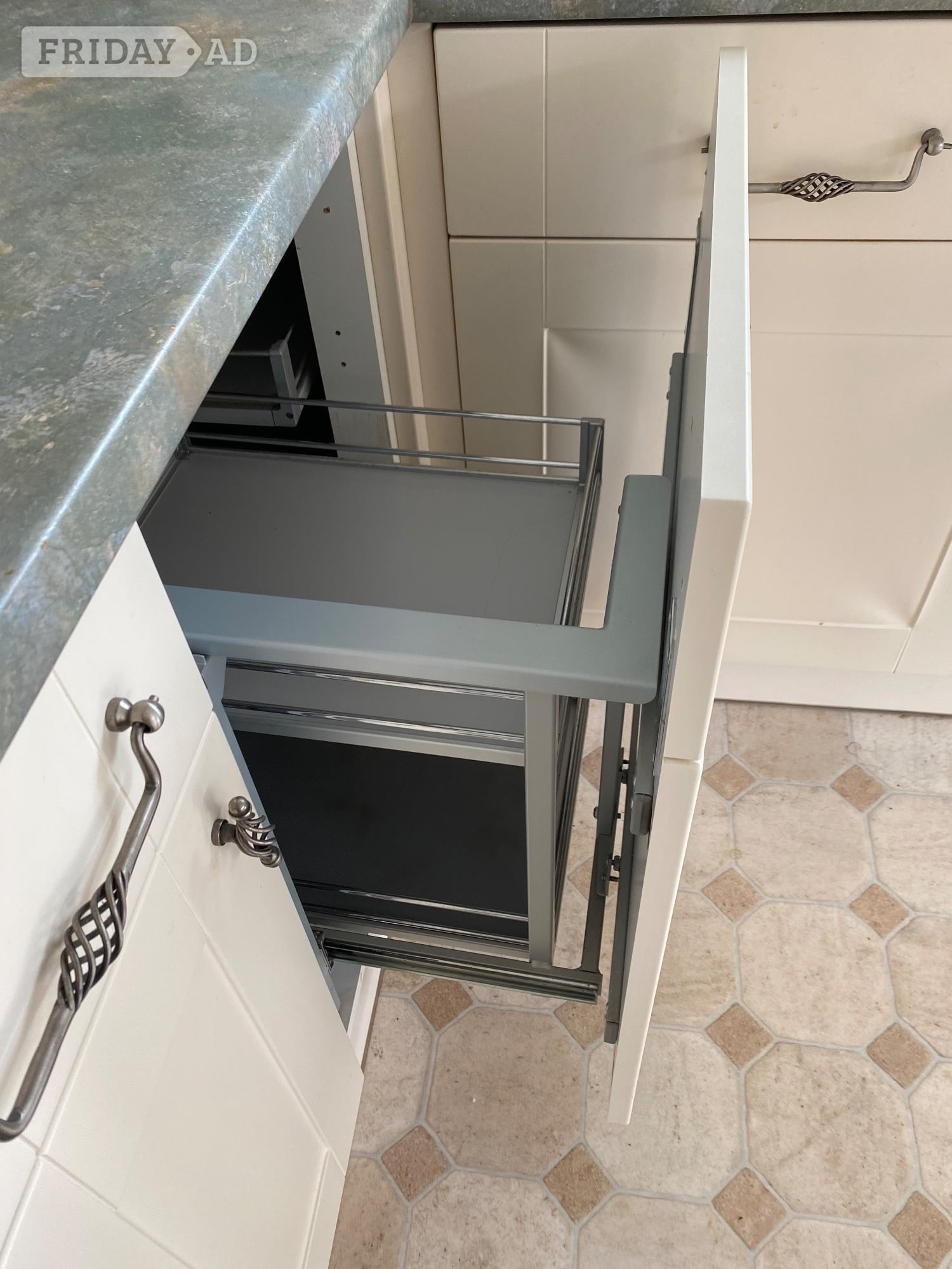 Internal kitchen drawer baskets and Blind corner organiser