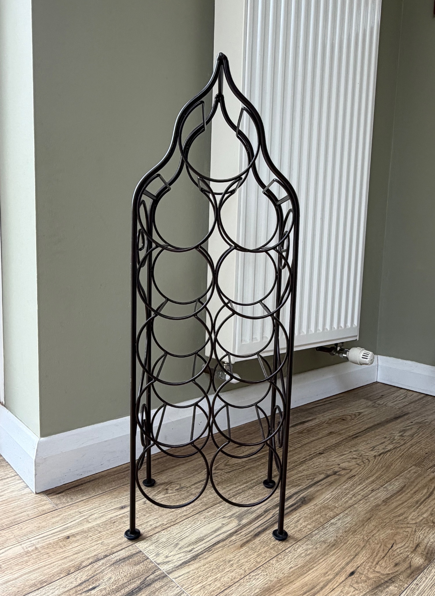Wine Rack - Black cast iron