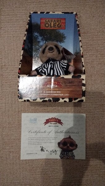 Safari Oleg - Special Edition Meerkat Toy – Brand New In Box
