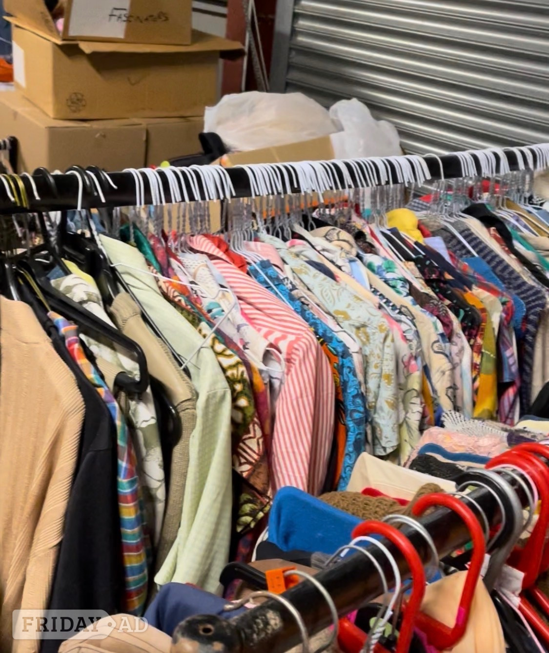100 tonnes vintage and preloved clothing and accessories  - Clothing, Footwear & Accessories in Fareham