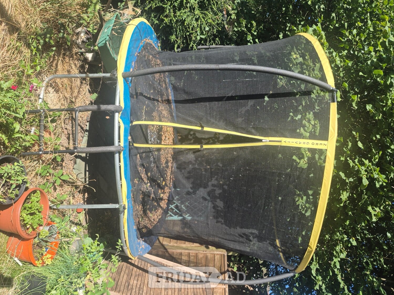 Barely used Trampoline 8 foot wide  in Wadhurst