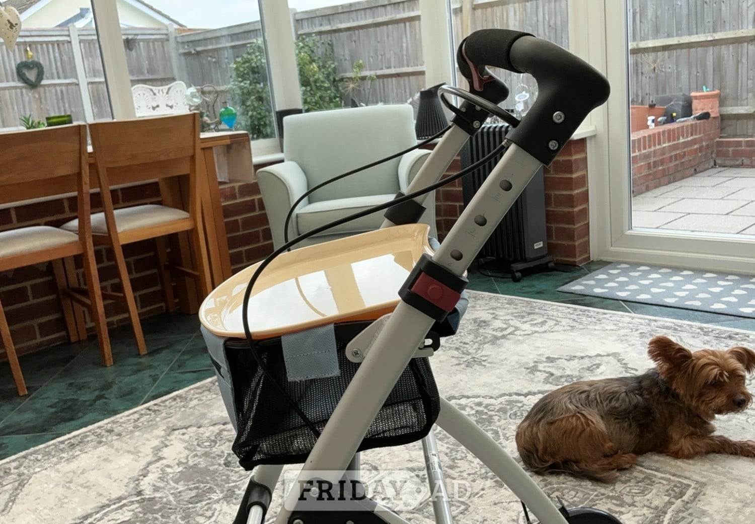 Days indoor Rollator with tray and basket only used twice  in Eastbourne