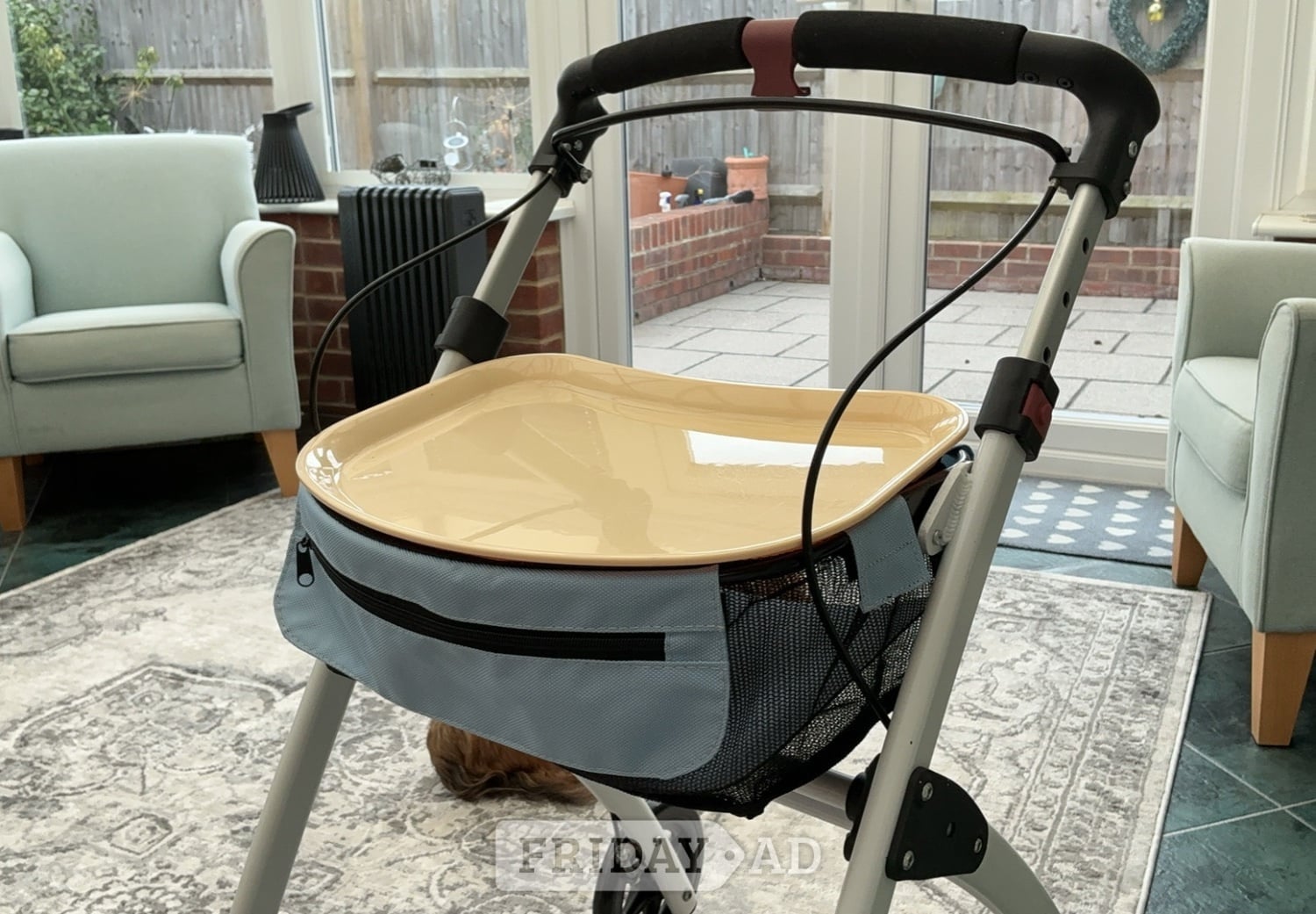 Days indoor Rollator with tray and basket only used twice 