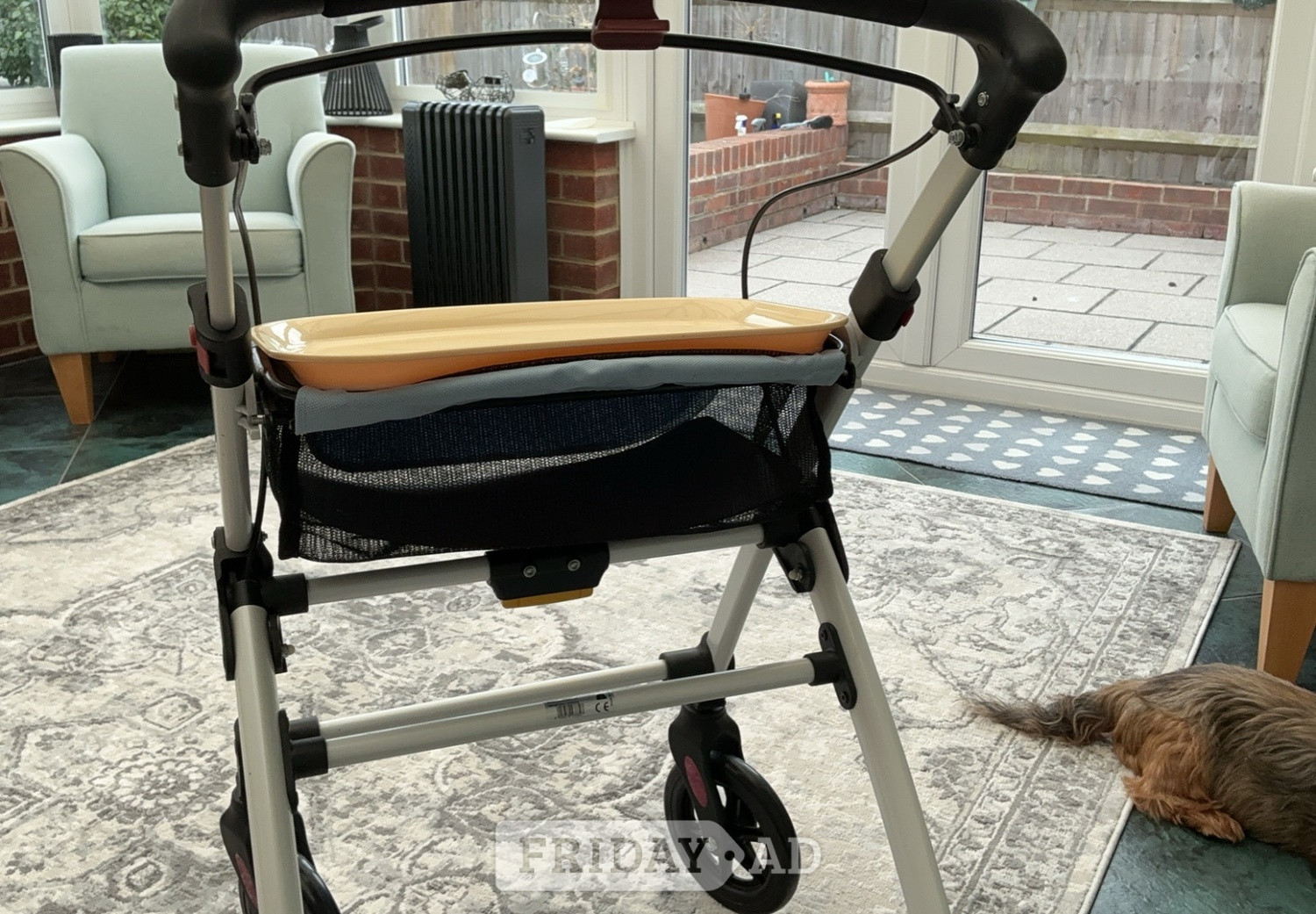 Days indoor Rollator with tray and basket only used twice  - Mobility in Eastbourne