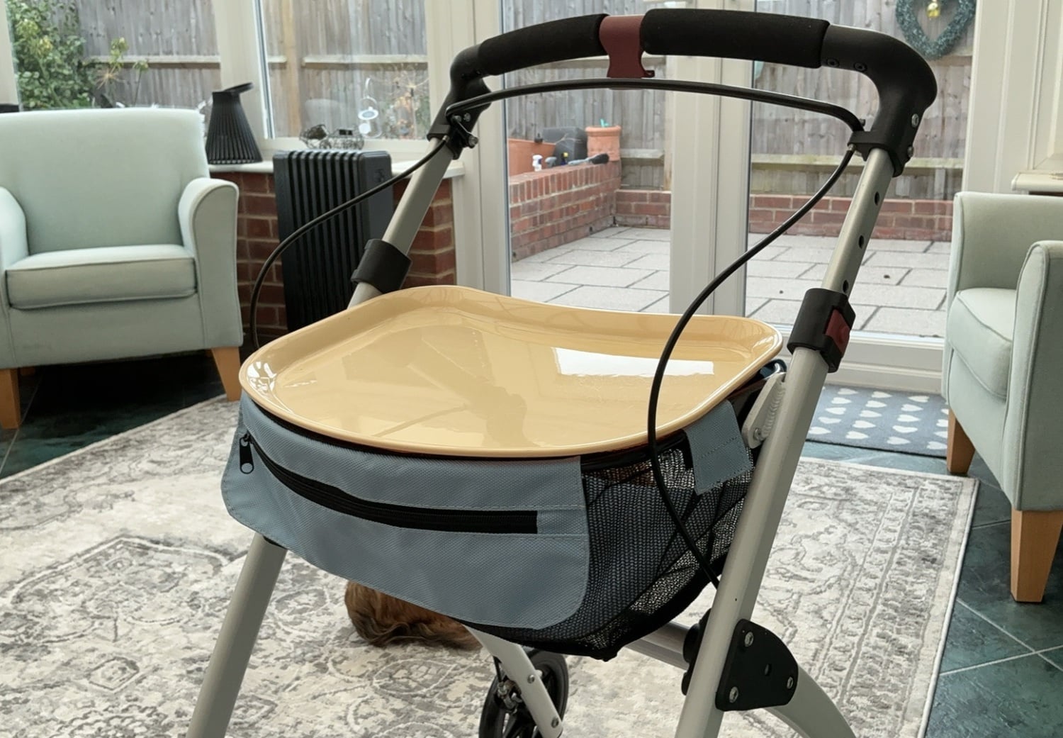 Days indoor Rollator with tray and basket only used twice 