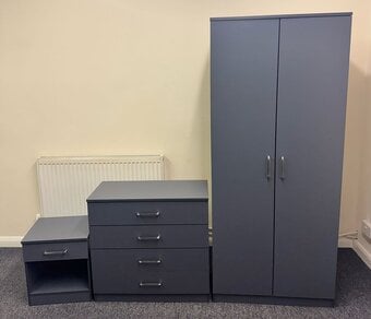 DAKOTA TRIO SET - DARK GREY