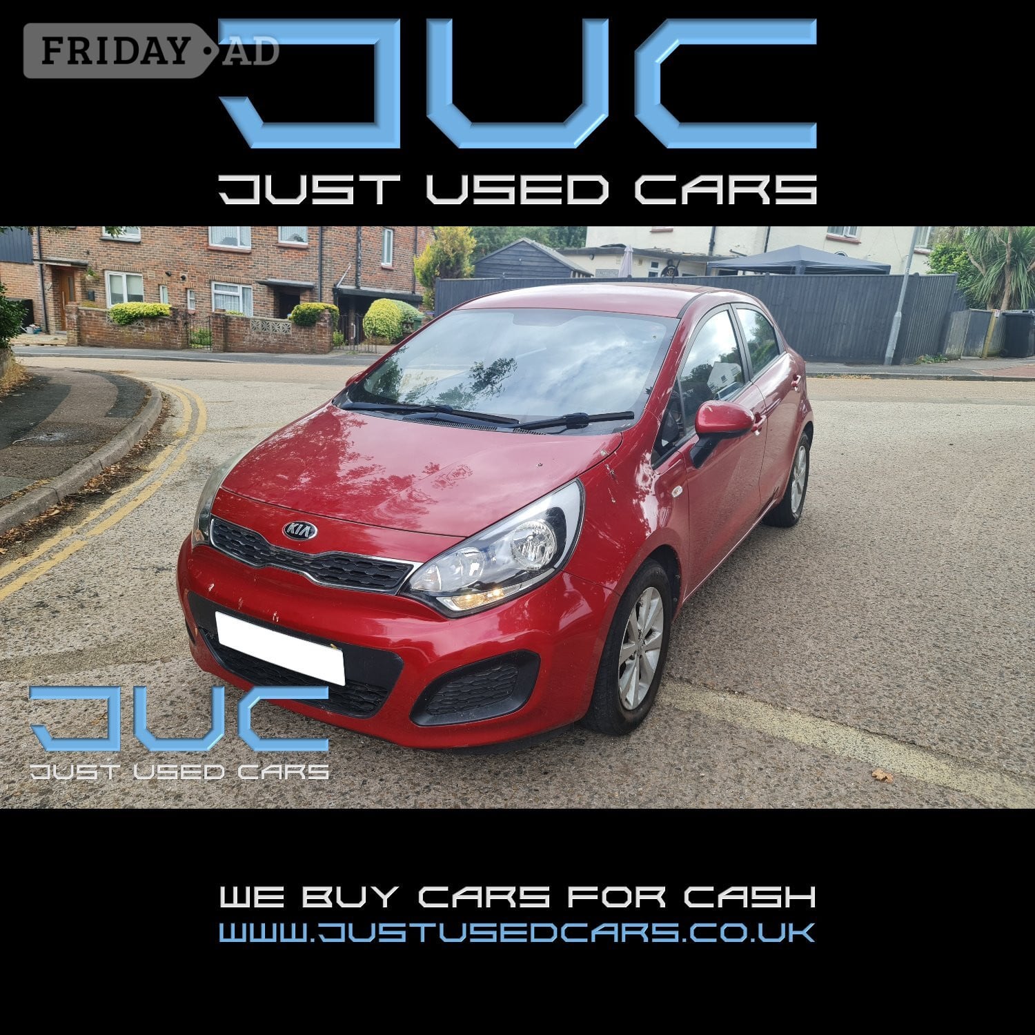Kia Rio 1.2 VR7 (Manual Petrol) 64 Reg 2014 72,943 miles - Cars