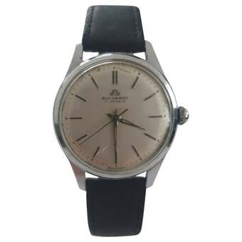 Bucherer 1960s vintage mens wristwatch.