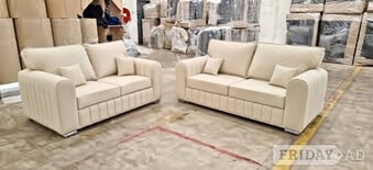 2 and 3 seater sofa set ¬ delivery free 