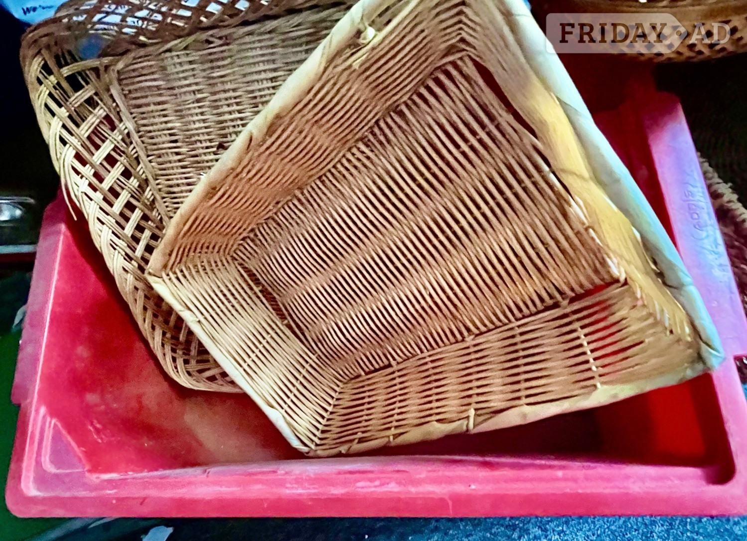 Catering Cane Baskets in various sizes and shapes in Eastbourne