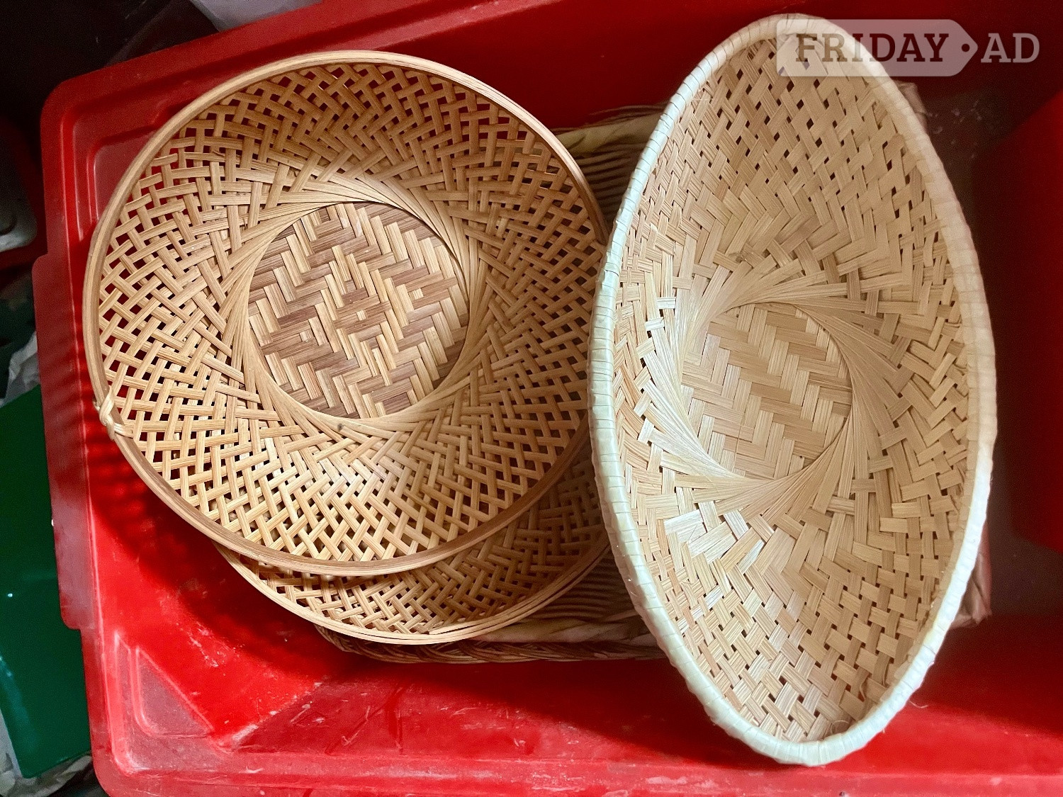 Catering Cane Baskets in various sizes and shapes