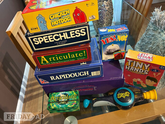 Selection of games and board games