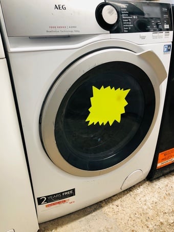 AEG 9kg wash & 6kg dry washer dryer with massive drum  