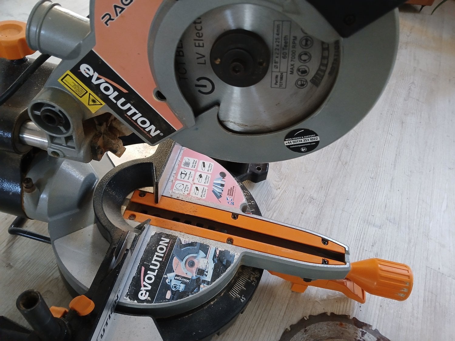 Eastbourne  RAGE3S Compound Mitre Saw 240V 