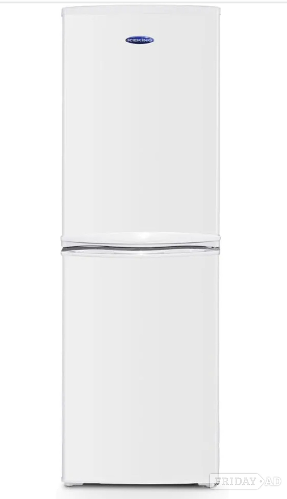 ICE KING IK8951EW Freestanding Fridge Freezer, 50/50 Split, 142L  in Peterborough