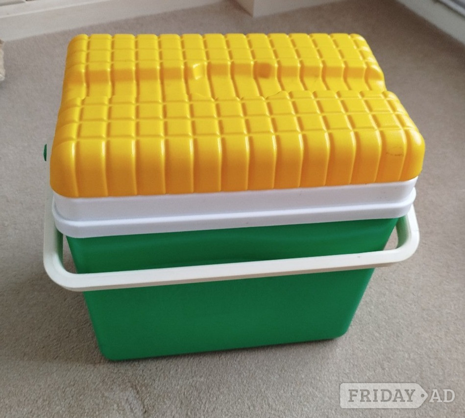 Picnic Coolbox and plates, bowls, cups, cutlery in Robertsbridge
