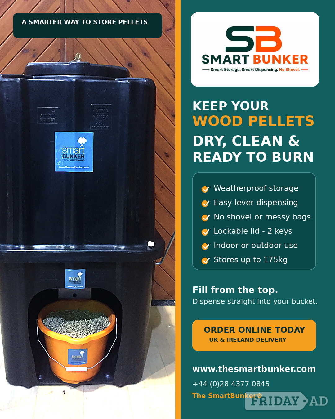 Need a Reliable Storage Solution for Wood Pellets? Choose in Alnwick