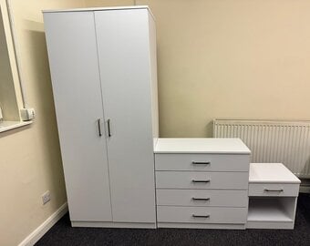 DAKOTA TRIO SET - WHITE