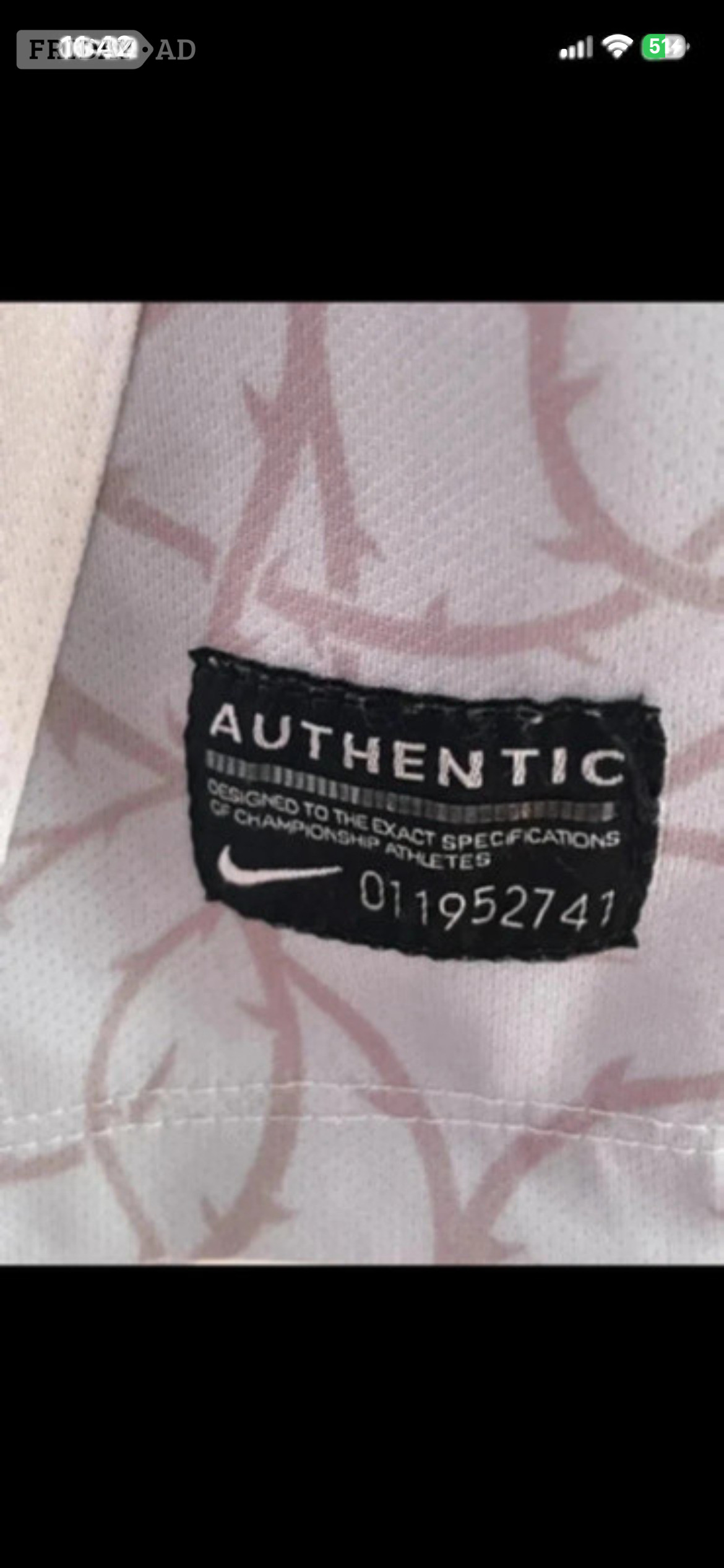 Nike England Rugby 2011 jersey in white home Shirt in men's XL - Clothing, Footwear & Accessories in Stourport-On-Severn