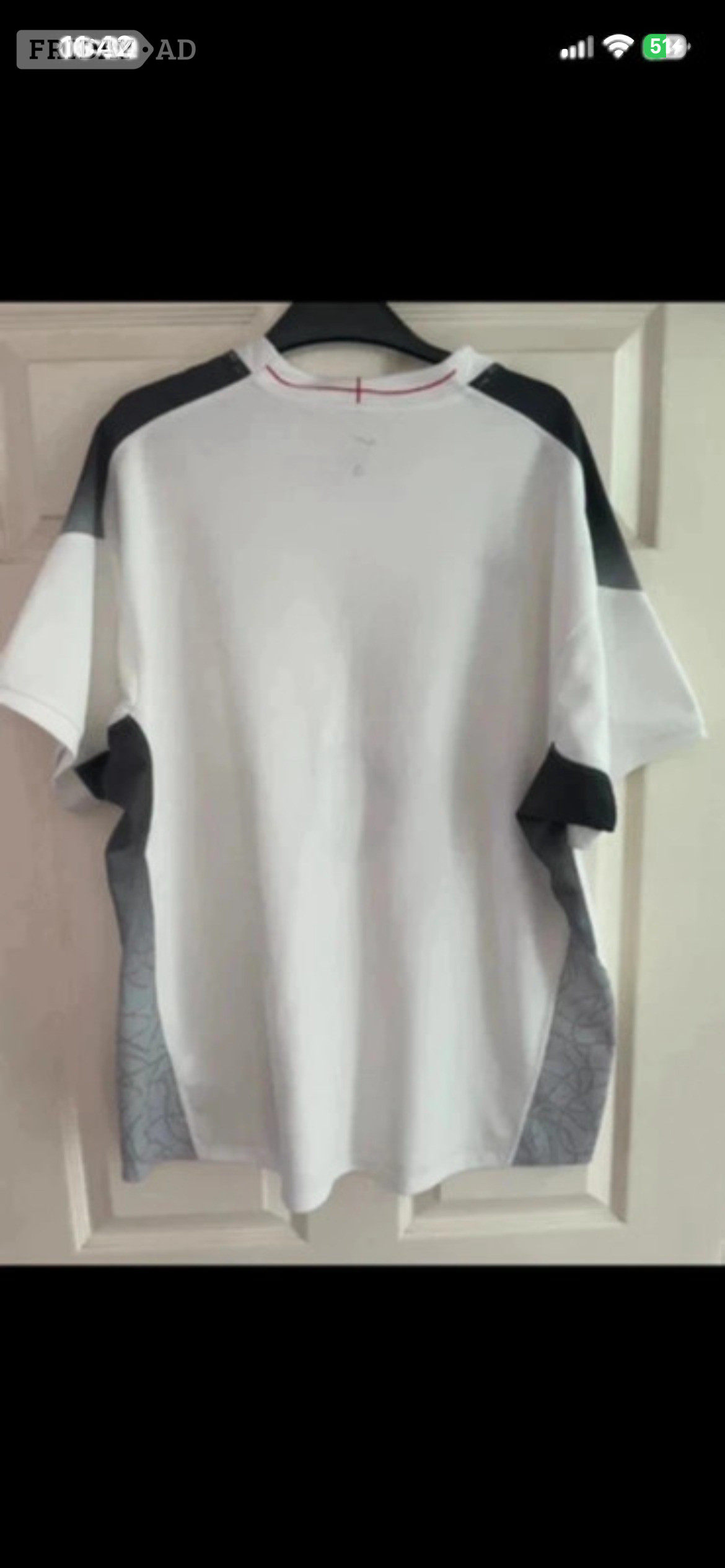 Nike England Rugby 2011 jersey in white home Shirt in men's XL - Clothing, Footwear & Accessories