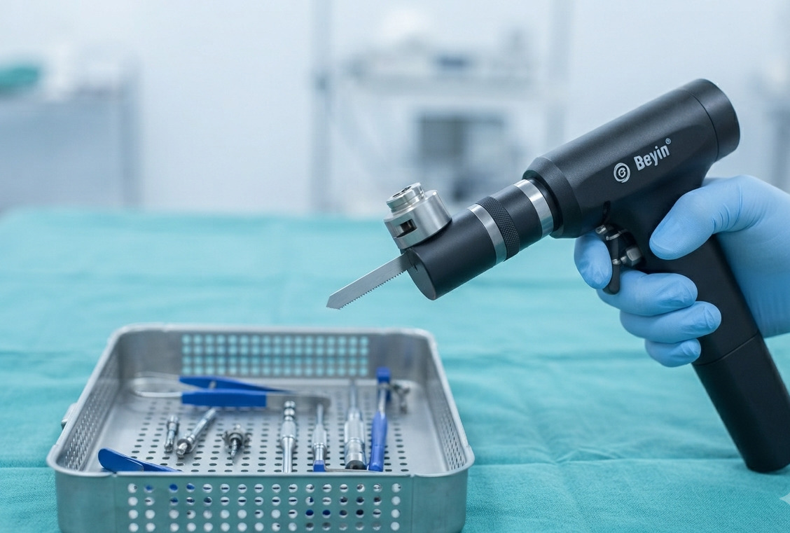 BJ1101 Sagittal Oscillating Saw – Orthopedic Surgical Bone 