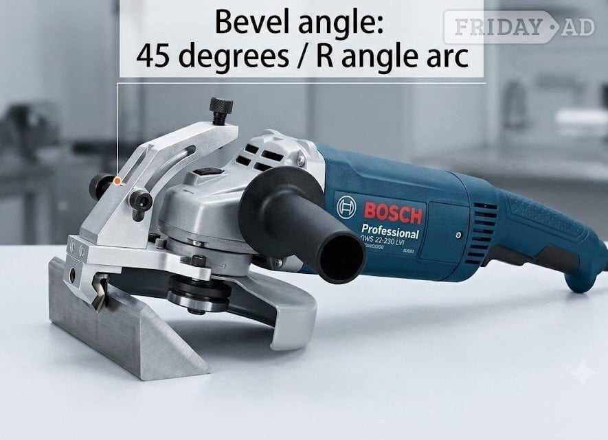 Portable Electric Metal Chamfering Tool - Mini Beveling Machine