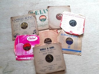 120 x 78rpm records - 1930s to 1950s