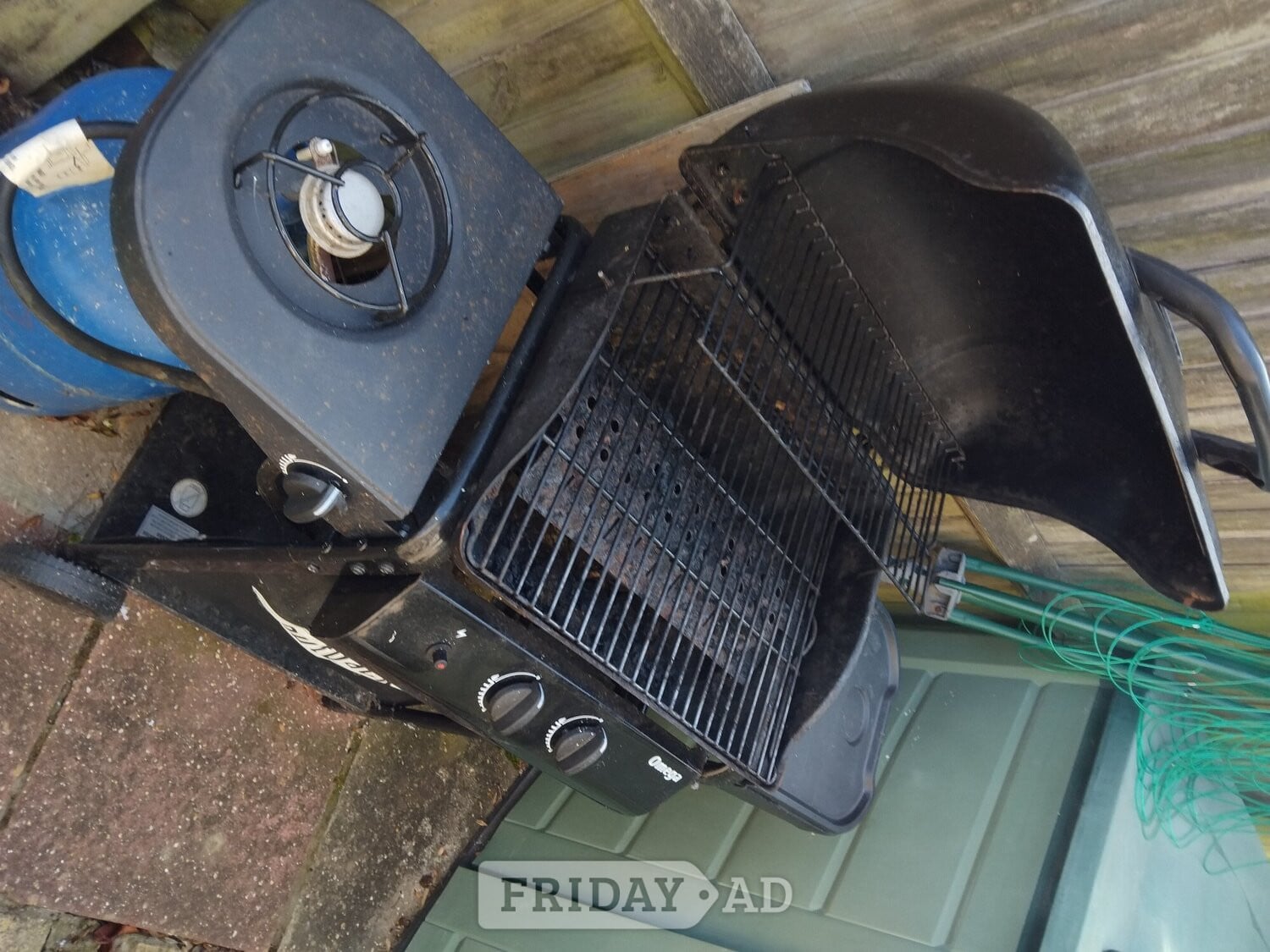 Gas barbecue with included gas bottle in Eastbourne