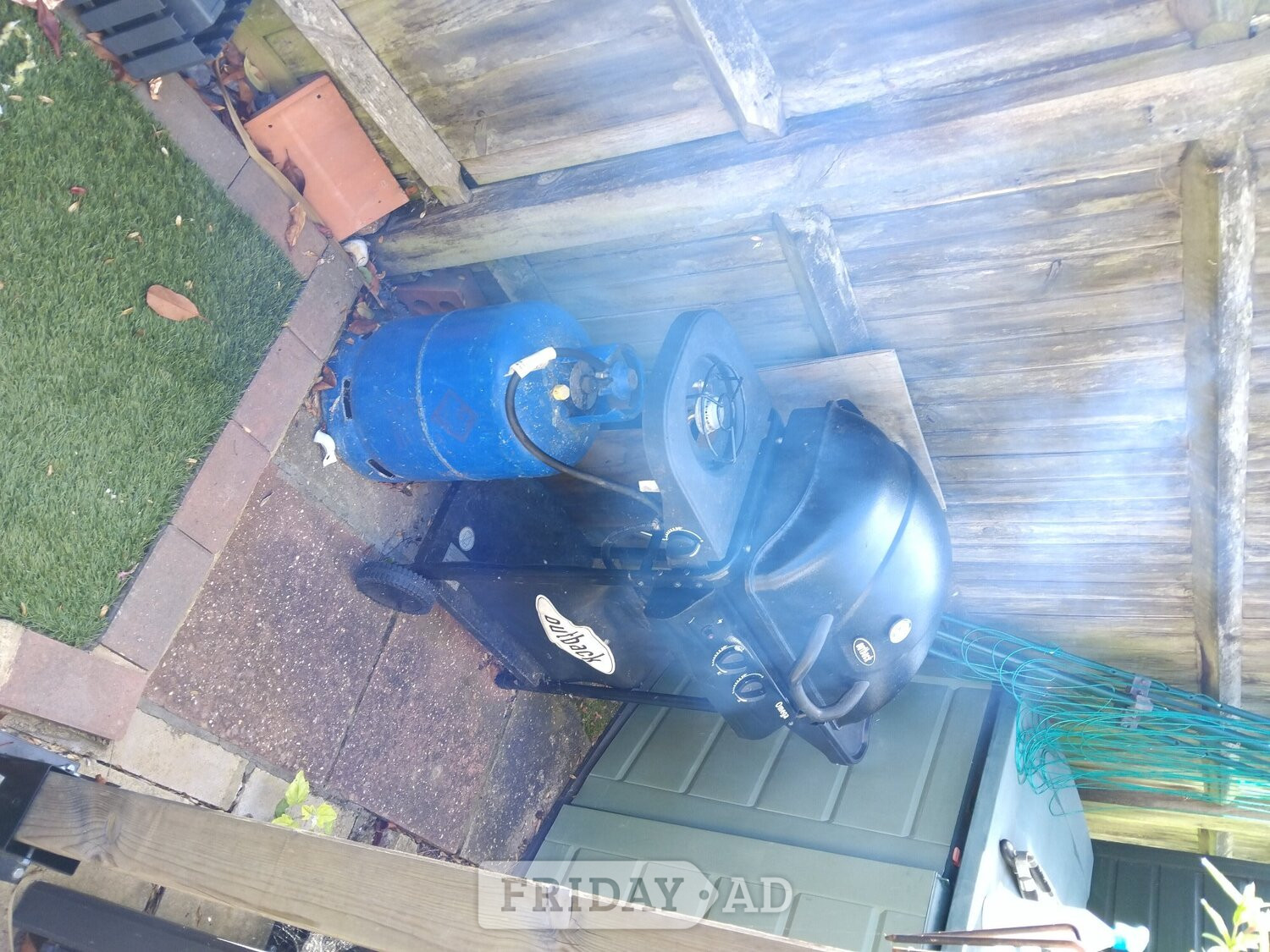 Eastbourne Gas barbecue with included gas bottle