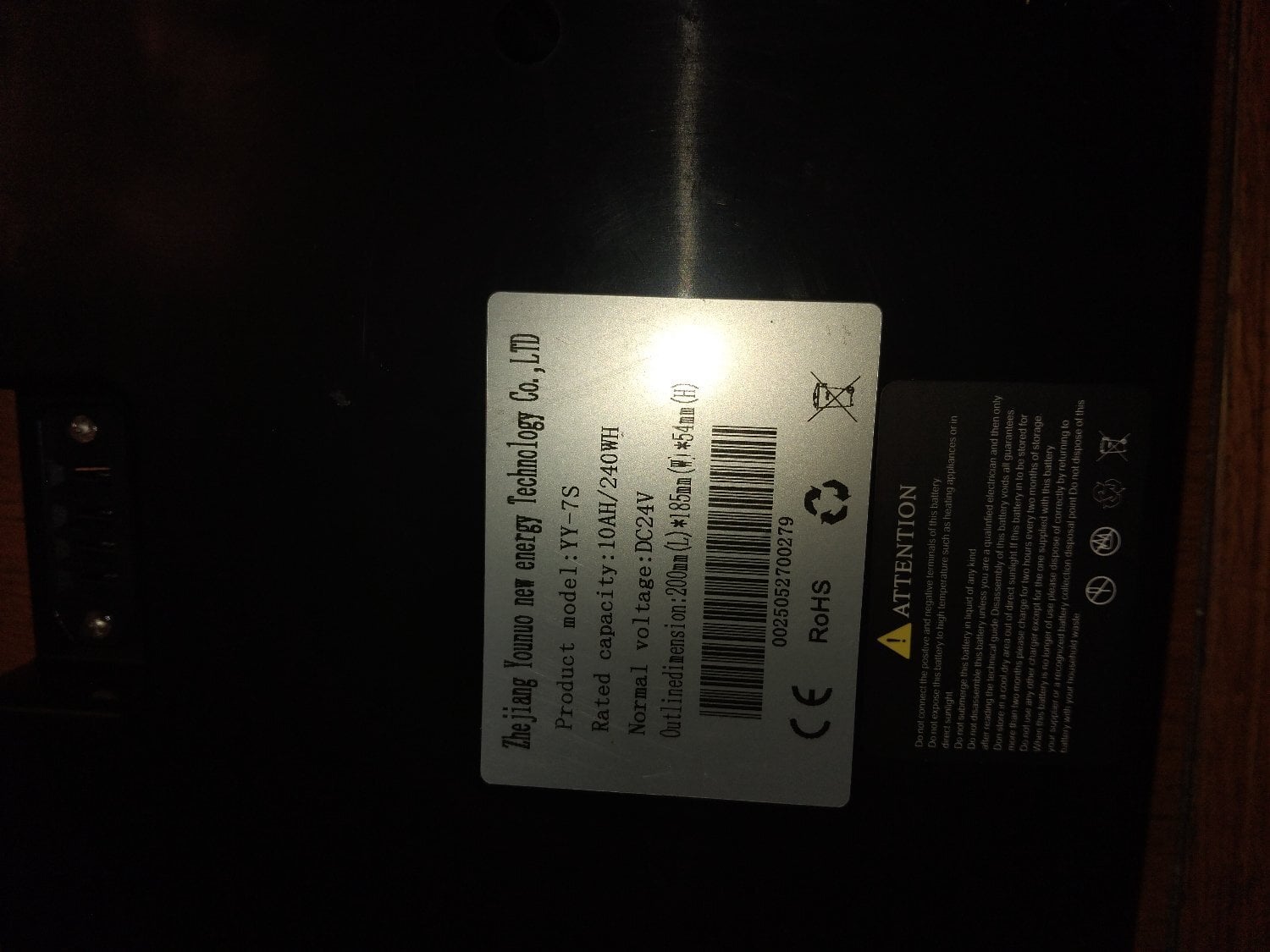 Eastbourne Ecomobi MS02F scooter battery brand new