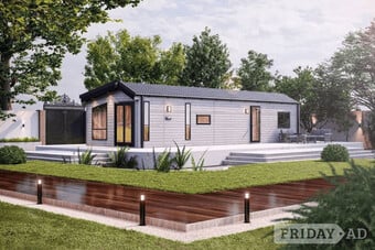 Luxury holiday home with exclusive fishing and lake views