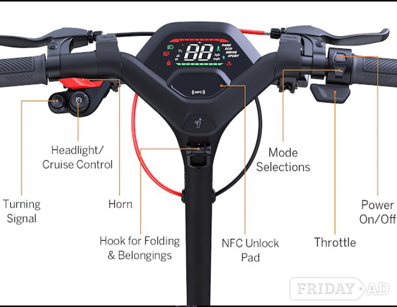 London Segway KickScooter P100
