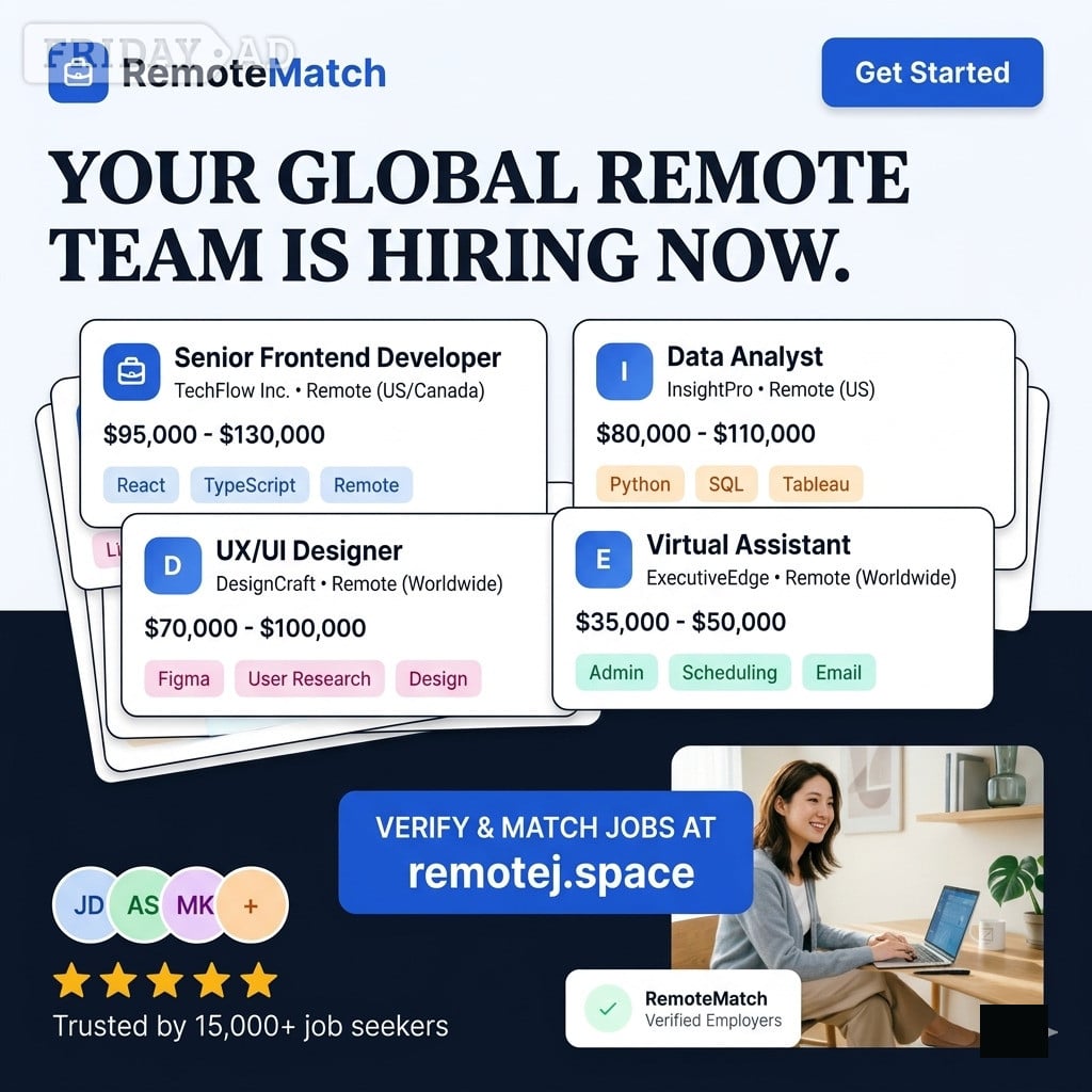 Remote Virtual Assistant Needed – Competitive Salary & Global Opportunity