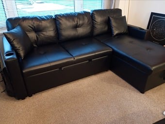 Lovely sofabed with storage for Sale