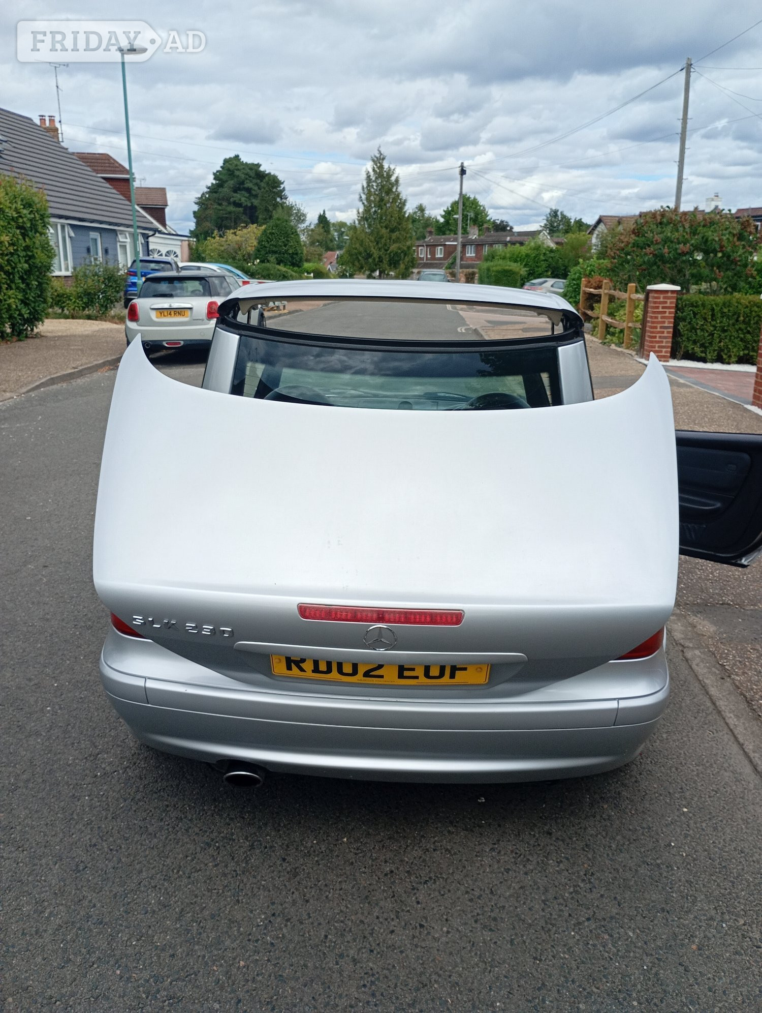Excellent slk 2.30 silver  - Cars