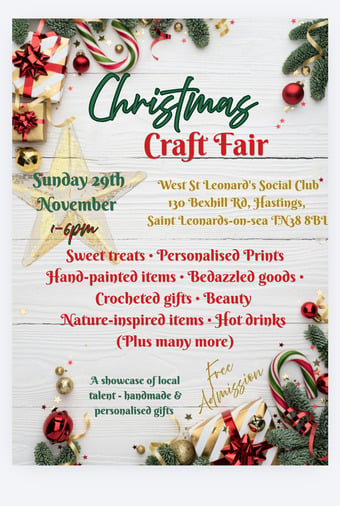 Xmas Craft Fair 🎄🎁