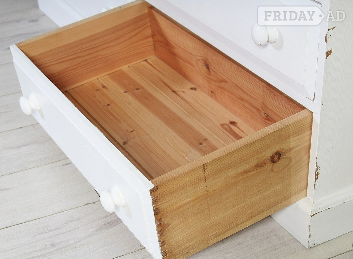 Delivery Options Huge 9 Drawer Shabby Chic Pine Chest Of Drawers