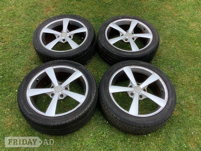 Avon/Goodyear BSA Car Alloy Rims & Tyres in Burgess Hill