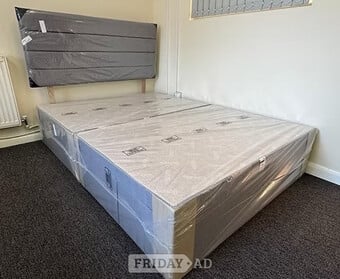 SUPER KING - NATURELLE 1000 POCKET MATTRESS 2 DRAWERS BASE & HB