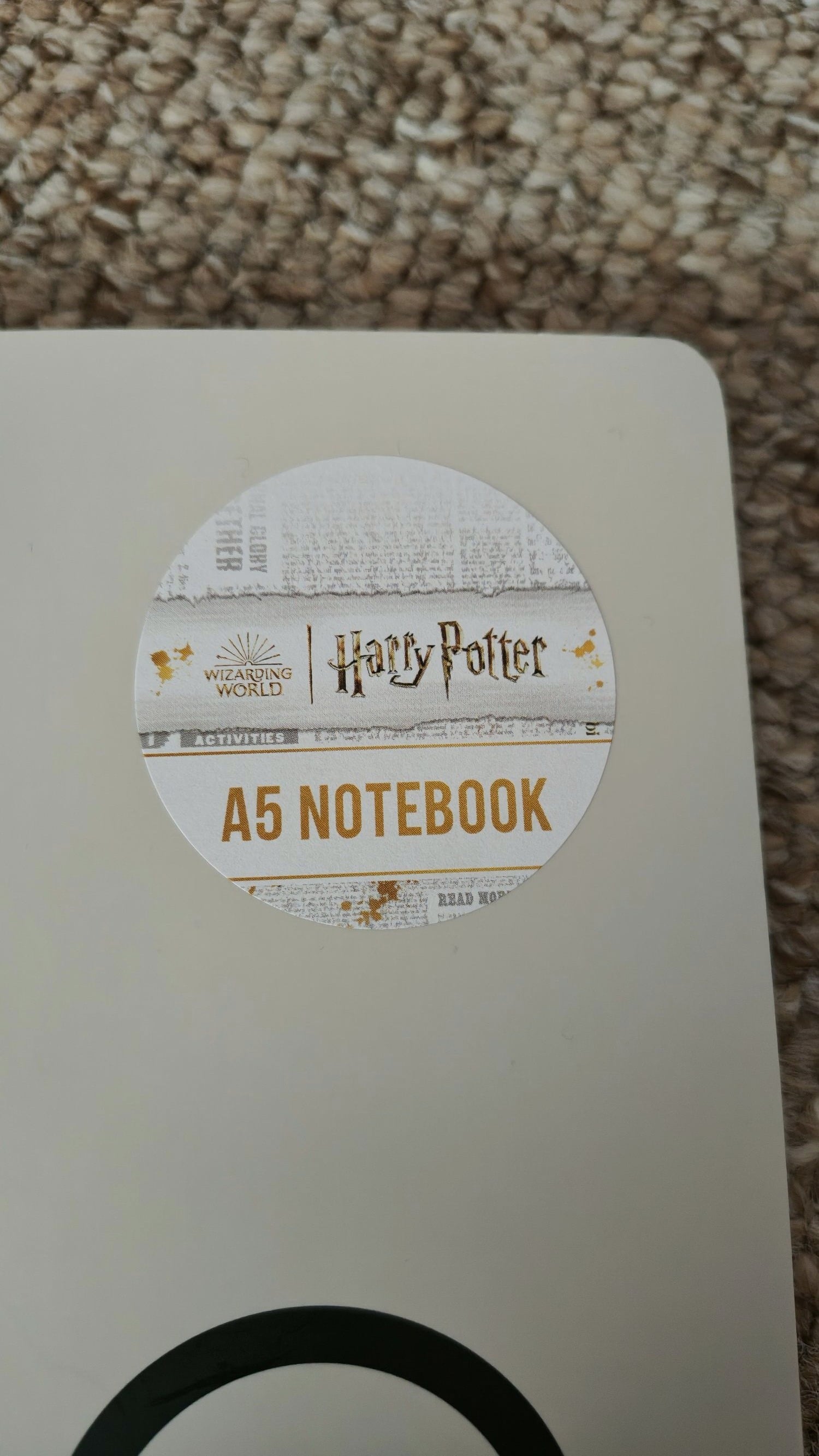St. Neots brand new harry potter A5 notebook with free postage