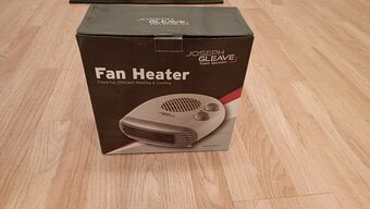 Joseph Leave New Electric Blow Fan Heater 2 Heat Settings Hot Or 