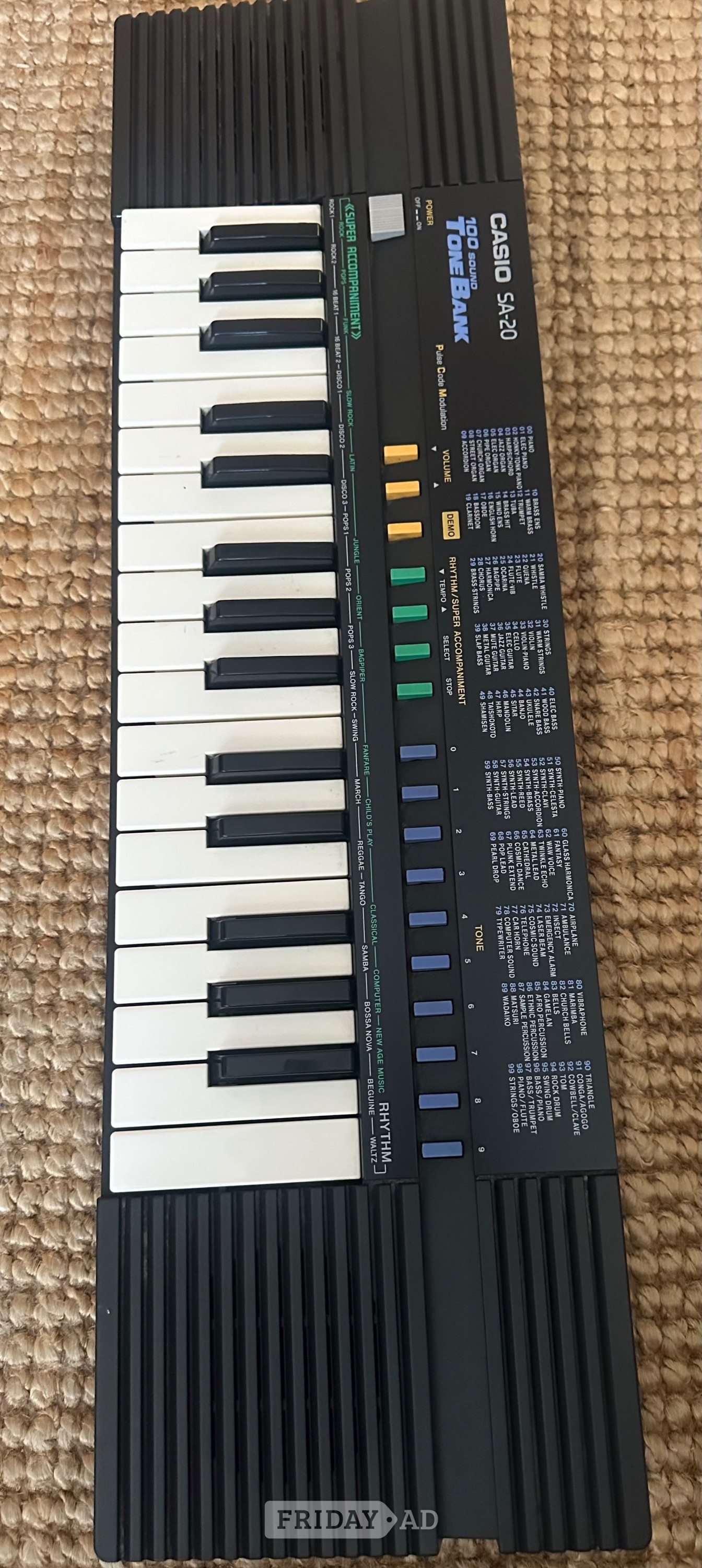 Casio key board  in Bexhill-On-Sea