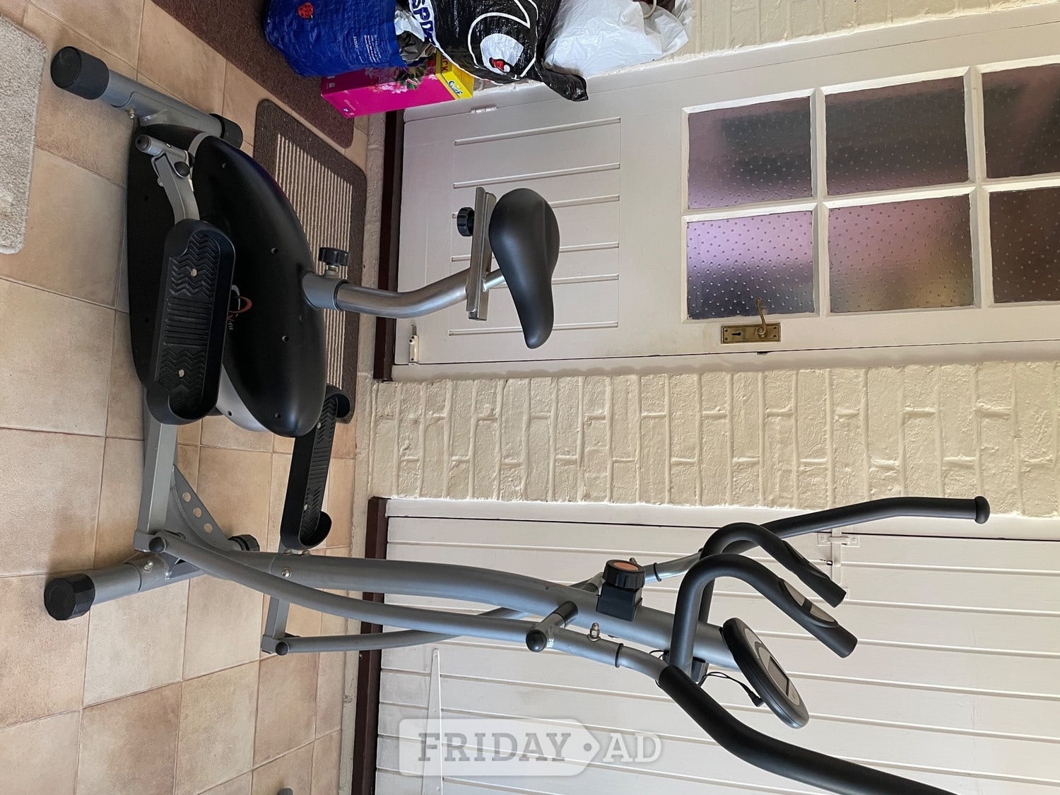V Fit 2 in 1 exercise cycle / cross trainer - Sports Equipment in Shoreham-By-Sea