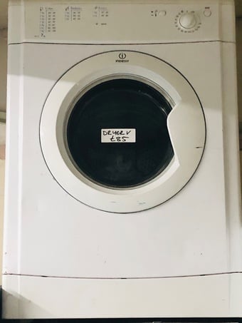 INDESIT vented tumble dryer works perfectly 