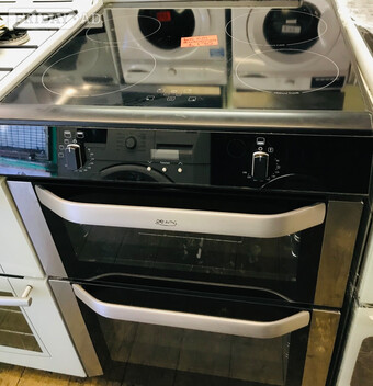 Belling 60CM wide induction cooker with double oven 