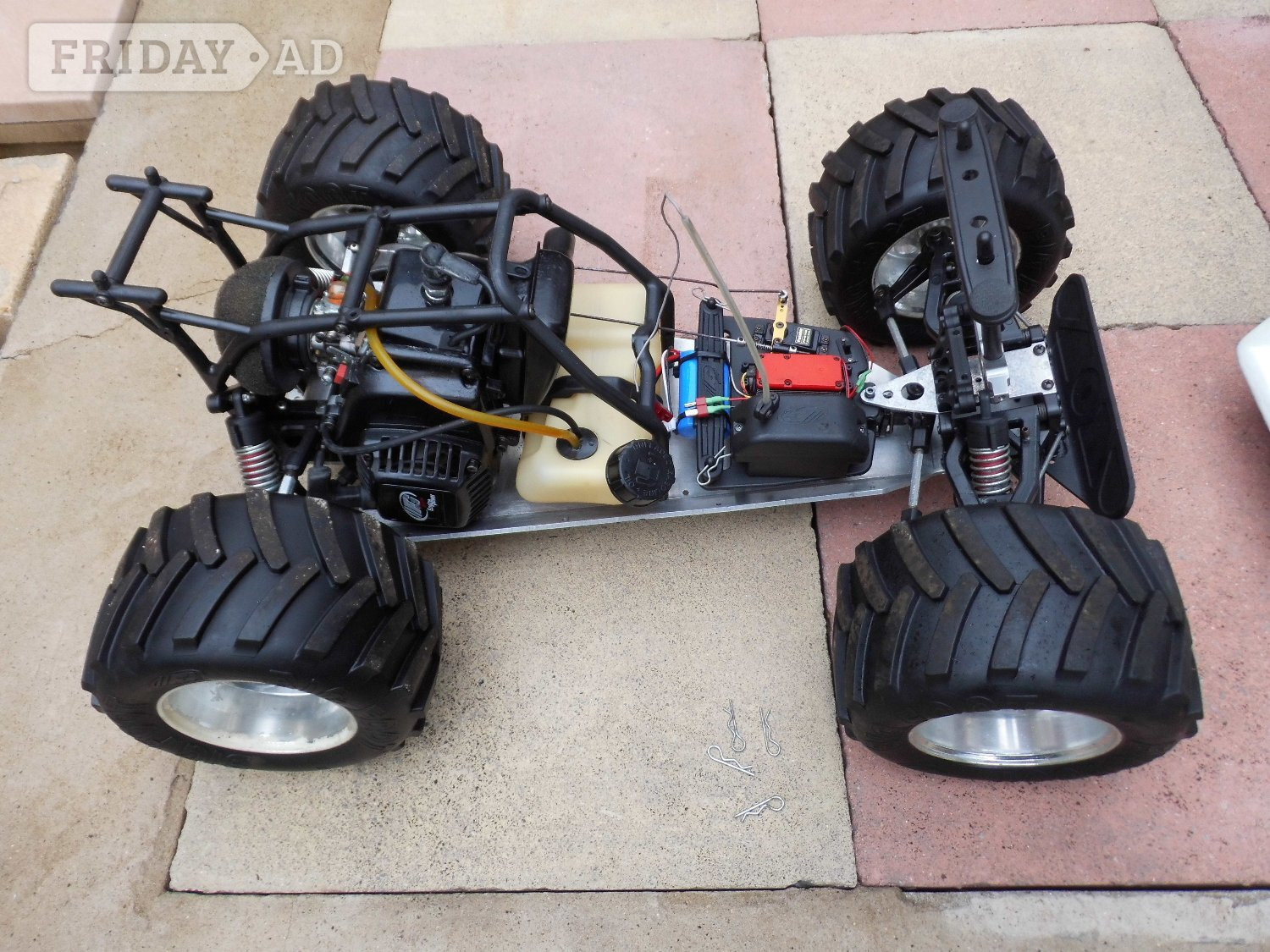 fg modellsport petrol monster truck!
