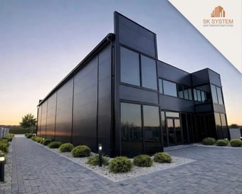 432m2 Insulated Steel frame building with bespoke design