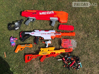 Nerf gun collection for sale