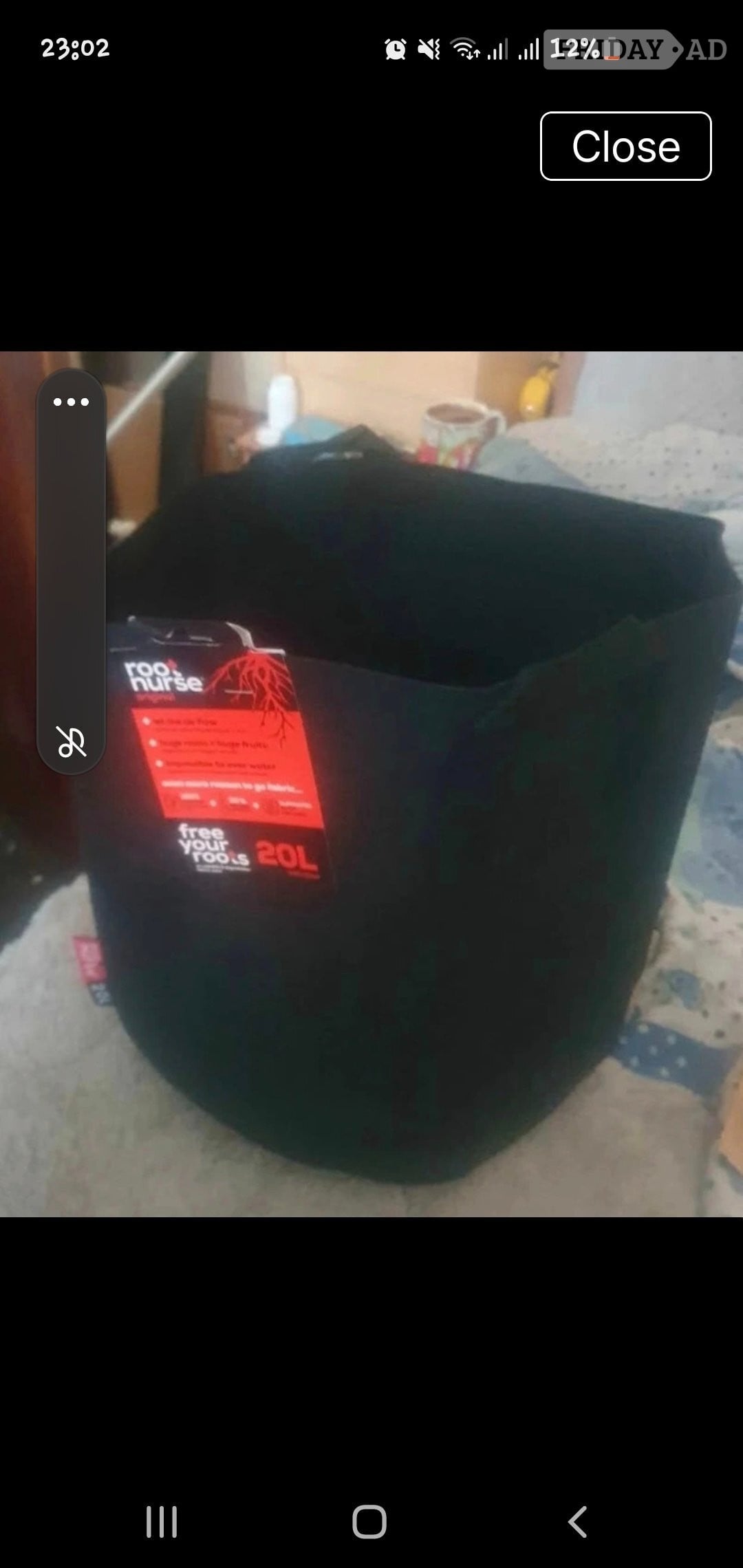 Root Nurse 20L Fabric Pots  x5  multiple packs availab in Stockton-On-Tees