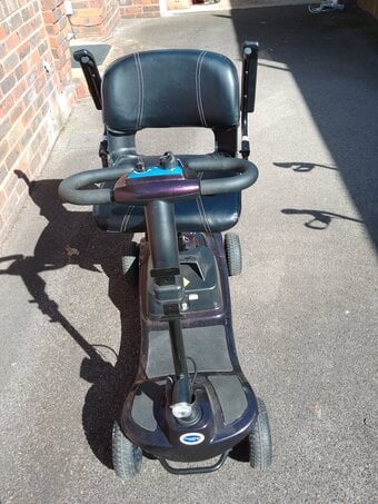 Mobility Scooter blue